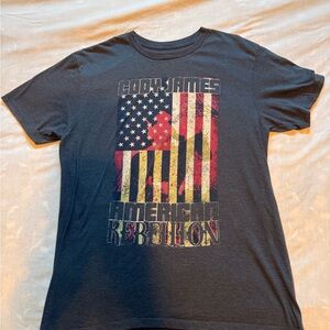 Cody James Men's Gray American Rebellion Tee